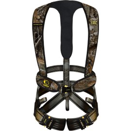 Hunter Safety System Ultra-Lite Tree Stand Padded Lightweight Shock Absorbing Fall Protection Flex Safety Harness, Small/Medium
