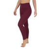Yogalicious High Waist Ultra Soft Ankle Length Leggings with Pockets