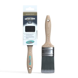 Axus Decor Captain Chunk Paint Brush (Onyx Color) - 2"/50mm - Synthetic Filaments, Unique Tricho Filaments, Smooth, Slightly Stiffness, Comfortable Handle, Rust-Resistant Stainless Steel