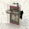 Transparent waterproof photo card storage pocatong case sleeve 2ea