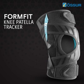 Ossur Formfit Tracker Knee Brace - Patella Stabilizer for Running & Training | Powerlock Straps & CustomFit Hinges for Secure Lateral Support | For Kneecap Tracking or Dislocation (Medium, Left)