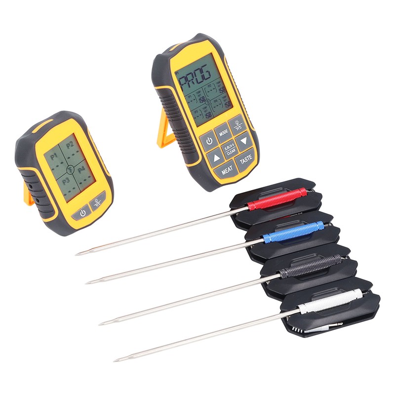 Digital Cooking BBQ Thermometer ABS Wireless Oven Food Smoker Thermometer