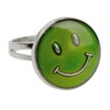 Smiling Mood Ring Band Adjustable Size