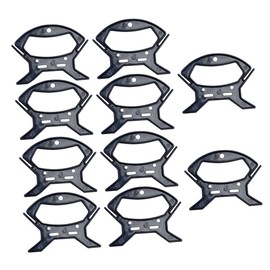 Supvox Pack of 10 Winder Kite String Spool Cable Winder Rope Spooler Electric Cable Rollers Cord Winder Spool Cable Organiser Cable Storage Roll Rope Organiser Bucket Black