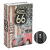 Lysmics Book Safe Box Lock, Hidden Safe, Book-like Design, Dial