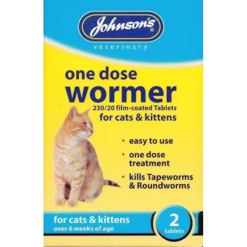 SIPW Cat Kitten One Dose Wormer Tablet or Worming Granules