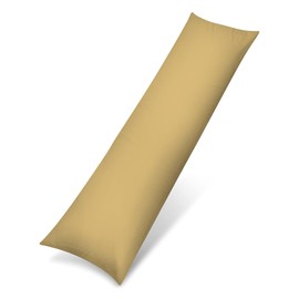 Rohi Bolster Pillow Cases - Soft & Breathable Polycotton Long Pillow Cover - Bolster Pillow Case (6ft (72") Super Kingsize Bed, Latte)