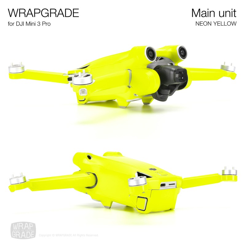 WRAPGRADE Skin Stickers Compatible with DJI Mini 3 Pro |