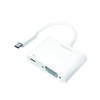 LogiLink UA0259 USB-C to VGA Charging Adapter White