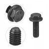 TA-VIGOR 6Pcs M10 x 30mm Hex Flange Bolts, 10.9 Grade