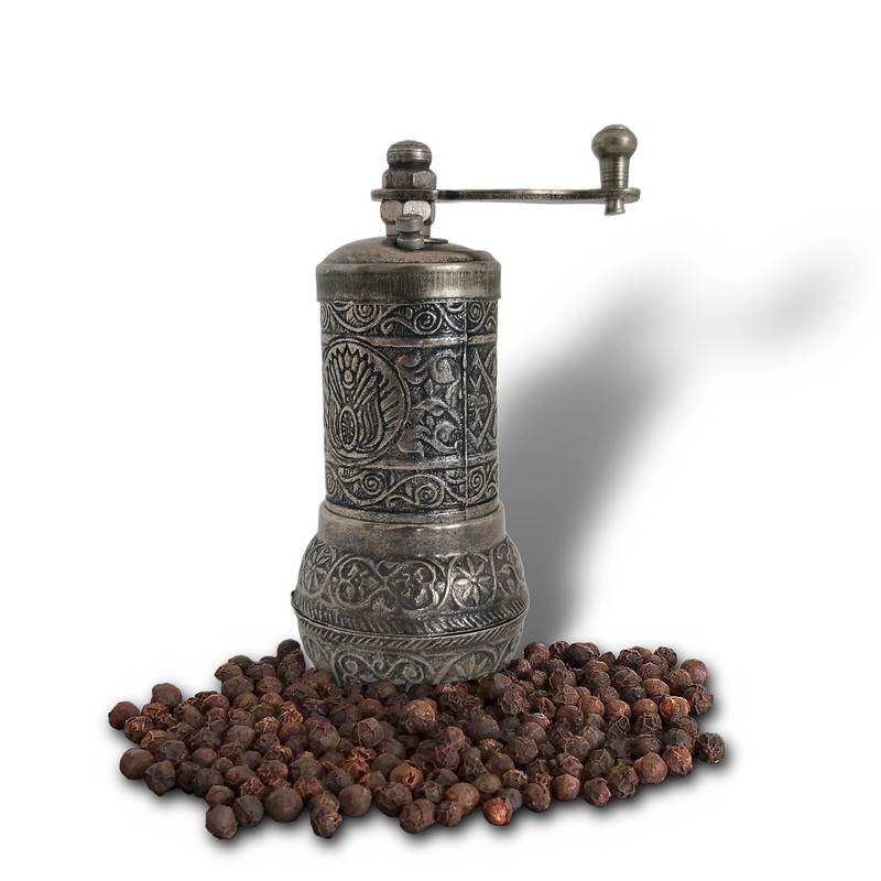 Pepper and Spice Grinder - Manual Mill for Herbs and