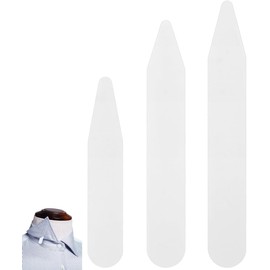 200 Piezas Refuerzos De Huesos De Cuello De PláStico Blanco Estancia De Cuello para Camisa Accesorios para Mantener Forma Y Soporte En Uso Diario
