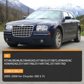 AC Compressor and Clutch for Chrysler 300 5.7L 6.1L for Dodge Challenger 6.1L for Charger 5.7L 6.1L for Magnum 5.7L 6.1L for Jeep Grand Cherokee 5.7L 6.1L 2005-2010