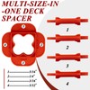 6 Pcs Deck Spacer Tools 4-in-1 Multi-Size 1/4", 3/16", 5/32",