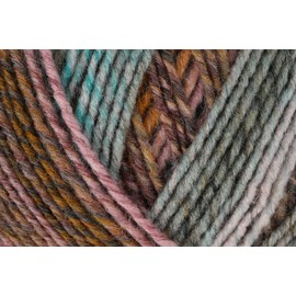 Sirdar Jewelspun Crochet Aran Yarn, 100% Acrylic Knitting Wool for Garments & Accessories - 200G Ball - Golden Feldspar (707) - Single (1 Ball)