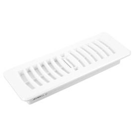 MERRYHAPY Floor Air Vent Cover White Ventilation Grille Practical Air Supply Grille for Central
