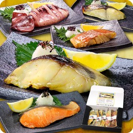 Luxury Silver Filled with Saikyo Pickled 5 Types Set [Fuku] Respect for the Aged
