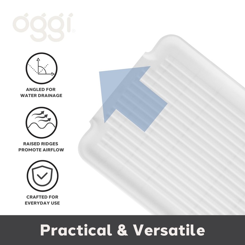 OGGI Dish Drain Board & Drying Rack Tray for Kitchen