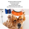 Pet Shower Head Brush with Switch Universal Soft Teeth Massage