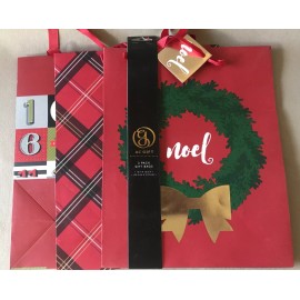 American Crafts Christmas 3 Pack Gift Bags ~ New