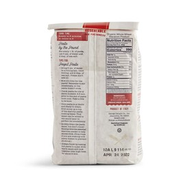 DeLallo Organic Whole Wheat Elbows #52, 1 Pound (Pack of 16)