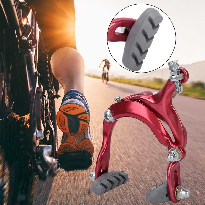 Outdoor Cycling Bicycle Highway Brake Kit Road Mountain Bike Accessories(red)