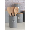 Typhoon Living Utensil Storage Pot, Grey, 15 x 12.5 cm