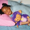 Fingerlings Care ‘n’ Cuddles Interactive Baby Monkey, Sunny (Purple), Toys