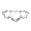 WJSYSHOP Heart with Wings Shape Cookie Cutter