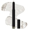 White Eyeshadow Stick Smooth Cream Eyeshadow Pencil, Waterproof Long Lasting