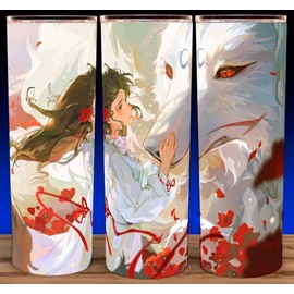 Glow in the Dark Inuyasha  Sesshomaru Dog Yokai Anime Manga Cup Mug Tumbler 20oz