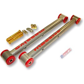 6 COLOR Choices BLUE Made in USA Lower Control Arms Rear Compatible with 78-88 GM G-Body Metric Monte Carlo Malibu Cutlass El Camino Caballero LeMans Grand Prix GNX Regal Century COMPETITION SERIES