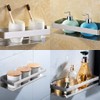 OwnMy Bathroom Shower Shelf Stainless Steel Bath Kitchen Basket Shower