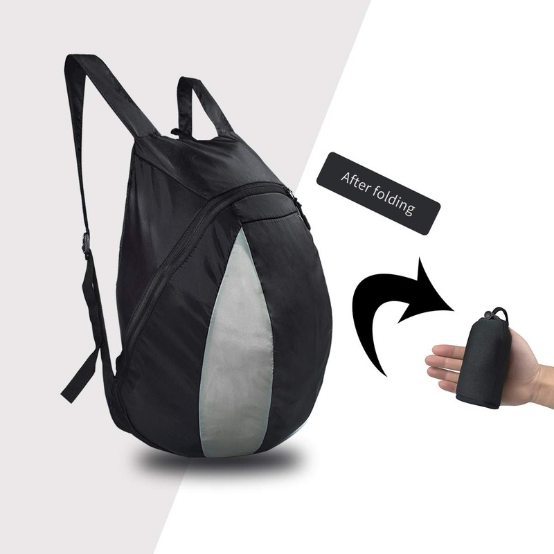 ELCYCO Mochila para casco de motocicleta, bolsa compacta de almacenamiento