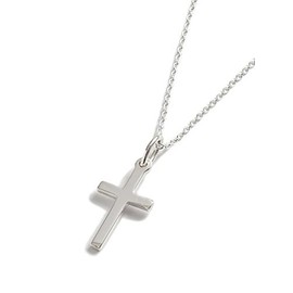 Communion Presents Small Solid Sterling Silver Cross Pendant 1st Communion Present Confirmation Gifts