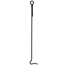 Minuteman International WRL-02P Rope Design Poker, Extra Long Single Fireplace Tool, Extra Long 36-in