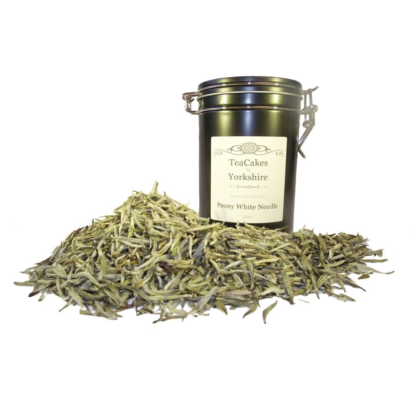 White Tea Gift Set Peony Needle Loose Leaf Wrapped 50g