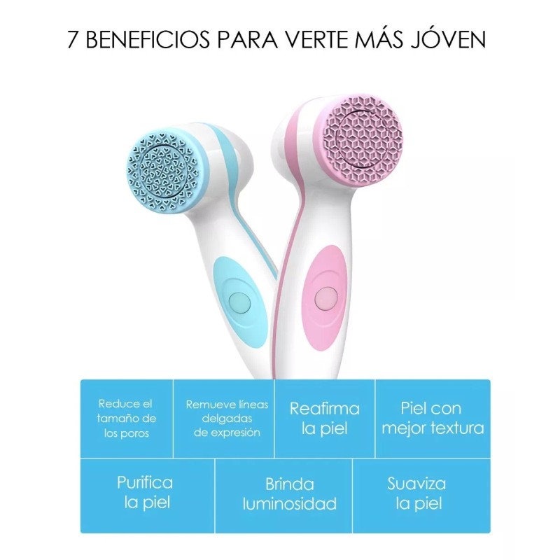 Monzó Limpiador Facial Eléctrico Tipo Lumi, Limpiador Eléctrico