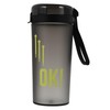 ORFOFE 400ml Portable Sports Water Bottle Lid Blender for Workout