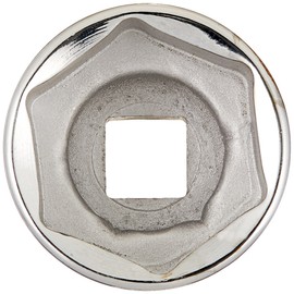SK Professional Tools 45032 3/8 in. Drive 6-Point Fractional Standard Chrome Socket – 1 in. old Forged Steel Socket with SuperKrome Finish, Made in USA