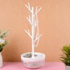 Branch Necklace Holder,jewellery Stand Equipped with a Rotatable Base and