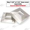 Stainless Steel 316 Grade Floor or Wall Base Flange for