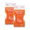 Kamenoko Tawashi Nishio Shoten Kamenoko Sponge Do, Bath Wash, Orange,