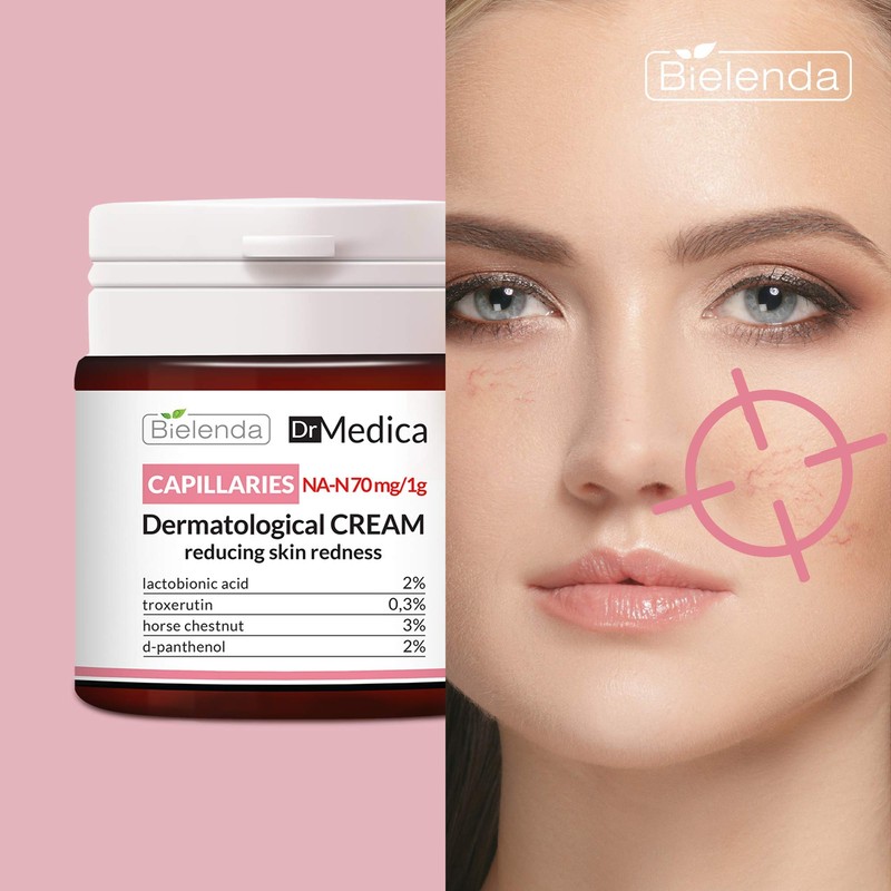 Bielenda DR MEDICA CAPILLARIES - Dermatological Couperose 24 Hour Cream