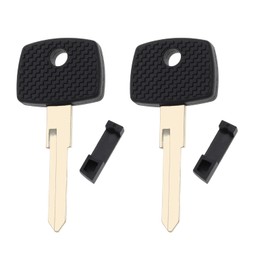 ECSiNG 2PCS Car Key Blank Compatible with Vito Sprinter Replacement Car Key Blade Uncut Key Automotive Interior Accessories Vehicle Parts