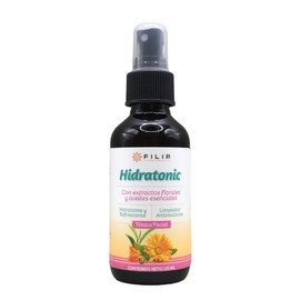 HIDRATONIC, Tnico Facial Con Calndula, Hamammelis y Agua de Rosas  Limpieza Profunda, Control de Brillo y Frescura Diaria  125 ml