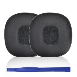 Aiivioll Replacement Ear Pads Compatible with Marshall Major 4/3/2 Headphones,Ice Sensitive Gel and Snap Earpads (Black)