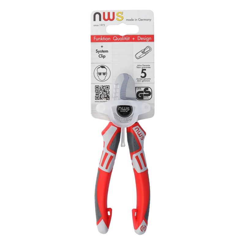 NWS Cable Cutter with Multi-Component Sleeves, 210 mm 043-49-210 (Hand