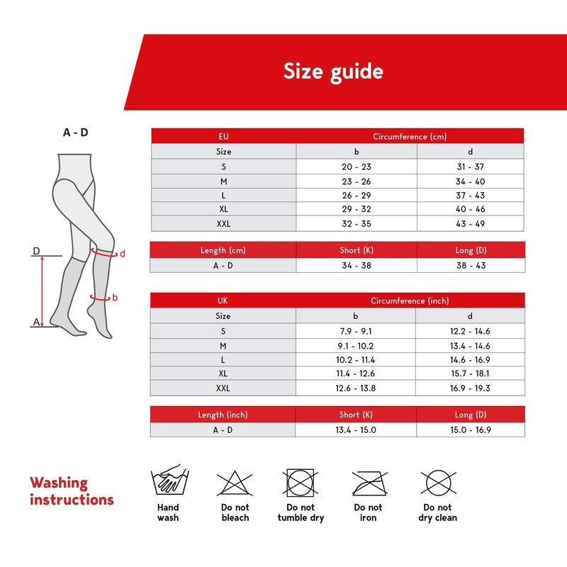 Lauma Medical, 23-32 mmHg Medical Compression Knee High Socks for