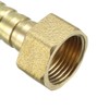 sourcing map Brass Barb Hose Fitting Connector Adapter 10mm Barbed